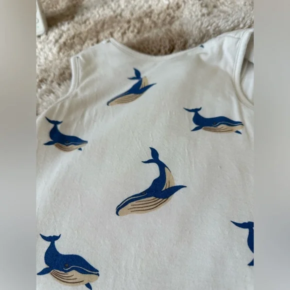 1 tog Kyte baby sleep sack sag whale print - Picture 8 of 8
